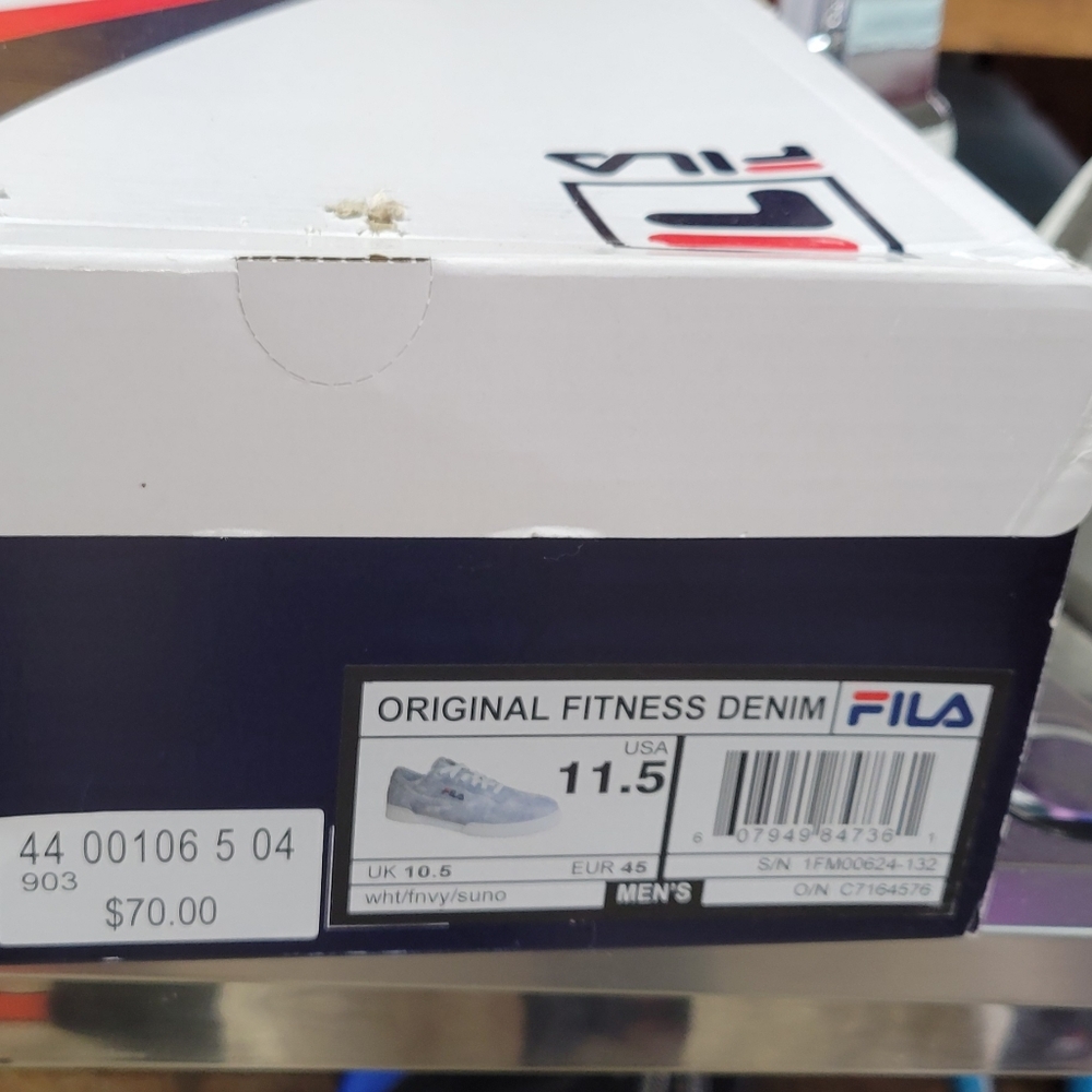 Fila Light Blue Sneakers Denim - Picture 9 of 9
